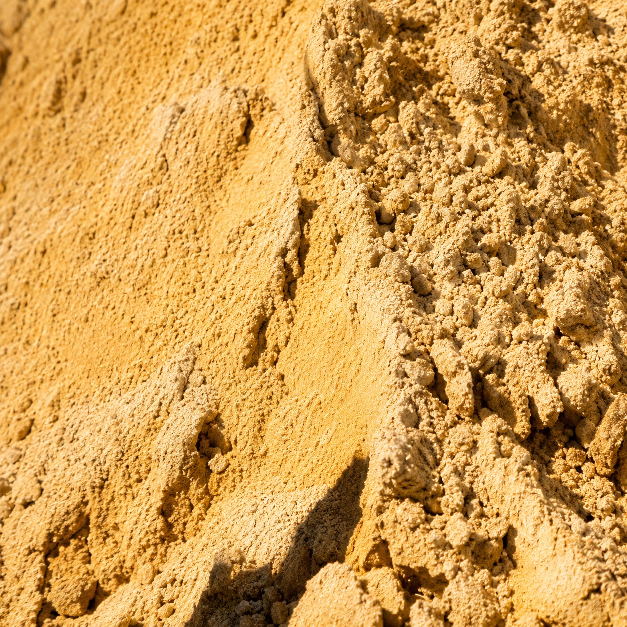 Sand material close-up